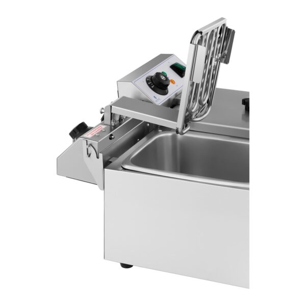 Frytownica podwójna gastronomiczna elektryczna 230 V 2 x 3200W 2 x 8 L 5 10011143 5