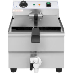 Frytownica elektryczna nastawna z kranem spustowym 230 V 3200 W 13 l 8 Frytownica elektryczna nastawna z kranem spustowym 230 V 3200 W 13 l - obrazek 3