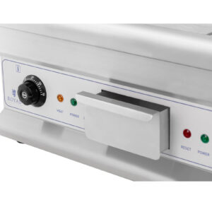 Grill płyta grillowa podwójna gładka ryflowana z szufladą na tłuszcz 230 V 2x 3200 W 12 Grill płyta grillowa podwójna gładka ryflowana z szufladą na tłuszcz 230 V 2x 3200 W - obrazek 6