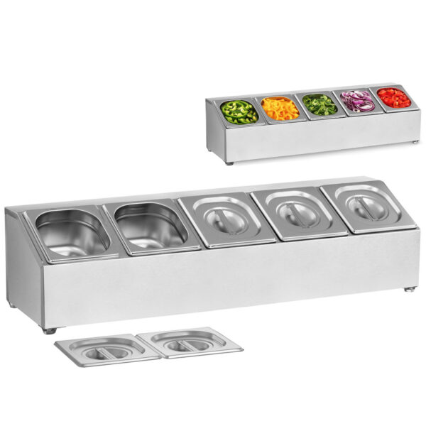 10011184-stojak-z-pojemnikami-gastronomicznymi-gn1-6-na-dodatki-do-potraw-hurtownia-sklep-royal-catering 10011184 stojak z pojemnikami gastronomicznymi gn1 6 na dodatki do potraw hurtownia sklep royal catering