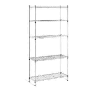 Regał magazynowy druciany ażurowy kolor szary 180x90x35cm do 150kg 8 Regał magazynowy druciany ażurowy kolor szary 180x90x35cm do 150kg - obrazek 1