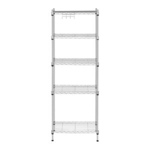 Regał magazynowy druciany ażurowy kolor szary 150x55x35cm do 150kg 11 Regał magazynowy druciany ażurowy kolor szary 150x55x35cm do 150kg - obrazek 4