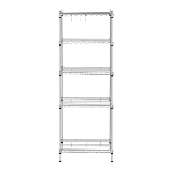 Regał magazynowy druciany ażurowy kolor szary 150x55x35cm do 150kg 3 10011227 3