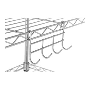 Regał magazynowy druciany ażurowy kolor szary 150x55x35cm do 150kg 13 Regał magazynowy druciany ażurowy kolor szary 150x55x35cm do 150kg - obrazek 6