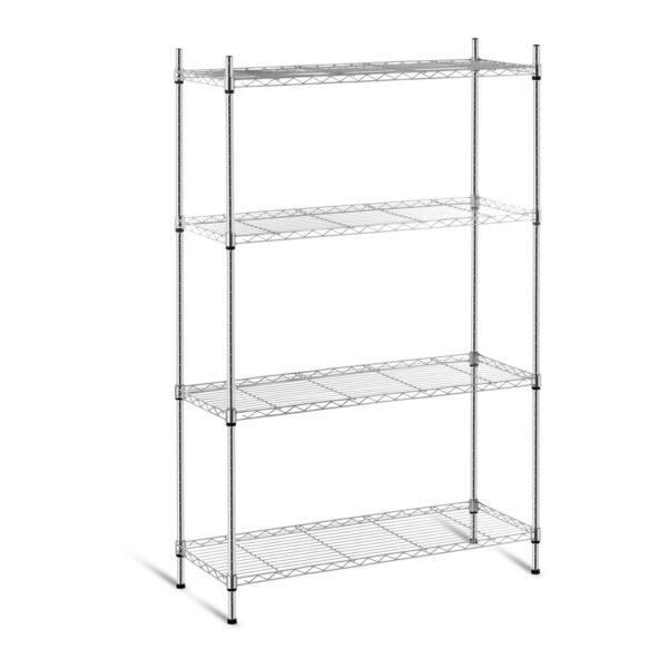 Regał magazynowy druciany ażurowy chromowany 137x90x35cm do 120kg 1 10011228 1