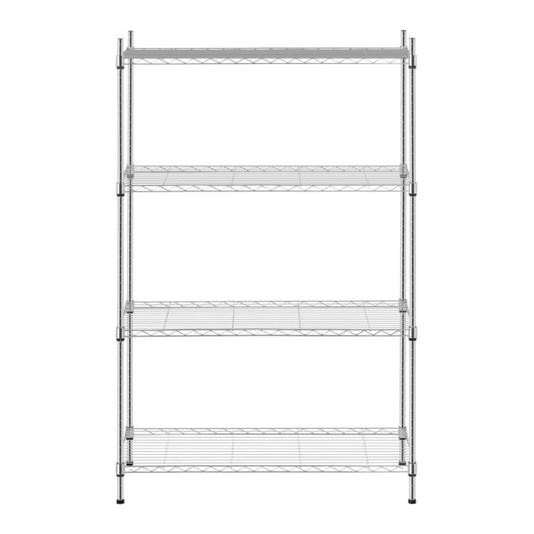 Regał magazynowy druciany ażurowy chromowany 137x90x35cm do 120kg 3 10011228 3