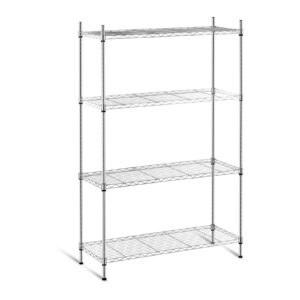 Regał magazynowy druciany ażurowy chromowany 137x90x35cm do 120kg 8 Regał magazynowy druciany ażurowy chromowany 137x90x35cm do 120kg - obrazek 1