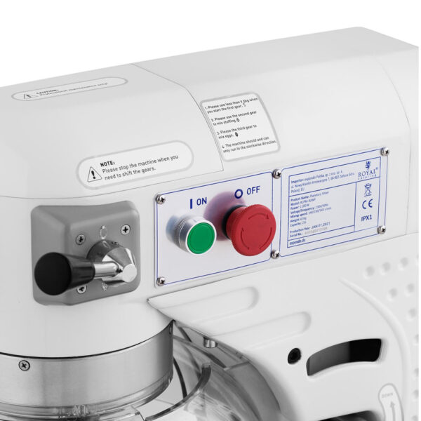Mikser robot planetarny spiralny z opuszczaną misą 30 l 1100 W 2 10011246 2