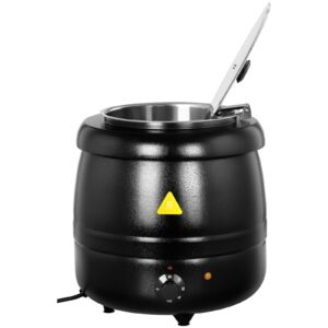 Elektryczny kociołek garnek do zupy 10 l czarny 9 Elektryczny kociołek garnek do zupy 10 l czarny - obrazek 3