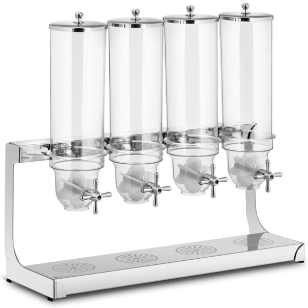 Dozownik dyspenser do produktów sypkich płatków muesli bakalii kawy 4 x 3.5 l 1 10011388 1