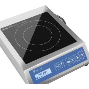Kuchenka płyta indukcyjna przenośna 1 pole grzewcze śr. 28 cm LCD 3500 W 7 Kuchenka płyta indukcyjna przenośna 1 pole grzewcze śr. 28 cm LCD 3500 W - obrazek 4