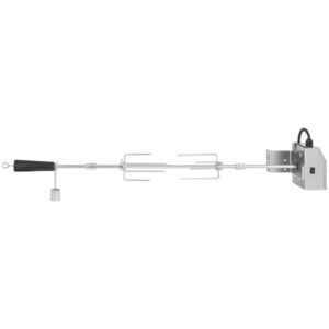 Rożen elektryczny obrotowy do grilla ze stali nierdzewnej 83 cm 2 obr./min 9 Rożen elektryczny obrotowy do grilla ze stali nierdzewnej 83 cm 2 obr./min - obrazek 5