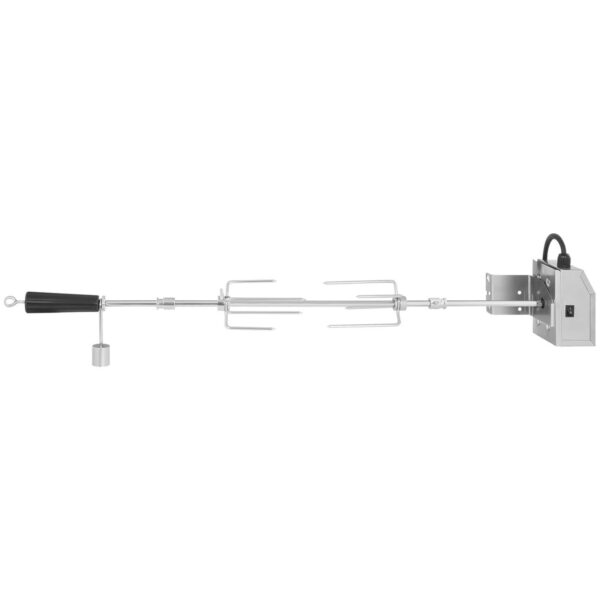Rożen elektryczny obrotowy do grilla ze stali nierdzewnej 83 cm 2 obr./min 4 10011430 4