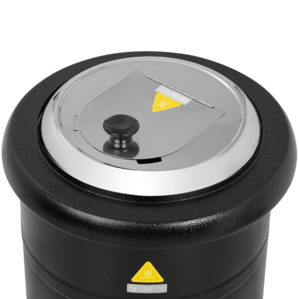 Kociołek termos garnek elektryczny do zupy 13 l 600 W czarny 2 10011437 2