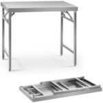 10011481 stol ze stali nierdzewnej cateringowy skladany 100 x 60 cm hurtownia sklep dystrybutor