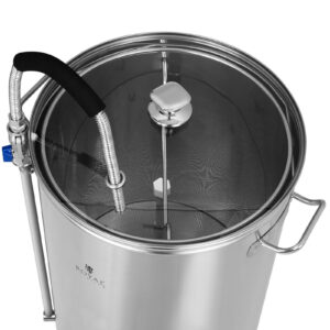 Kocioł warzelny zacierny do produkcji piwa stal nierdzewna 2500W LCD 40L 10 Kocioł warzelny zacierny do produkcji piwa stal nierdzewna 2500W LCD 40L - obrazek 5