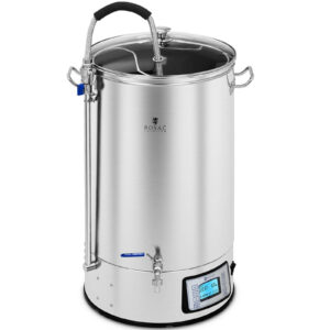 Kocioł warzelny zacierny do produkcji piwa stal nierdzewna 2500W LCD 60L 7 Kocioł warzelny zacierny do produkcji piwa stal nierdzewna 2500W LCD 60L - obrazek 2