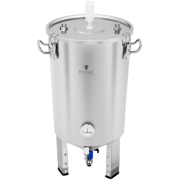 Pojemnik kocioł fermentacyjny fermentator do piwa z chłodnicą 30L 4 10011529 4