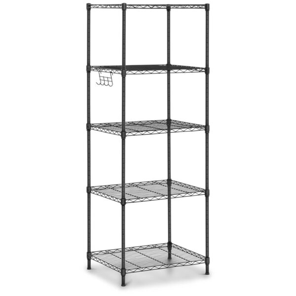 Regał magazynowy druciany ażurowy 5 półek 55 x 44.5 x 150 cm do 150 kg 1 10011582 1