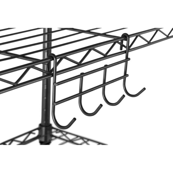 Regał magazynowy druciany ażurowy 5 półek 55 x 44.5 x 150 cm do 150 kg 2 10011582 2