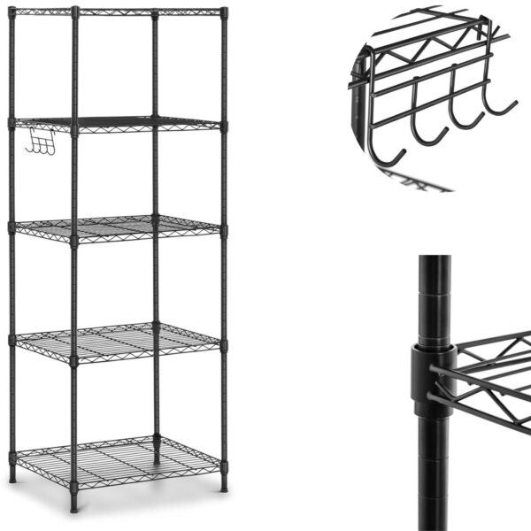 10011582-regal-magazynowy-druciany-azurowy-5-polek-55-x-445-x-150-cm-do-150-kg-hurtownia-sklep-dystrybutor 10011582 regal magazynowy druciany azurowy 5 polek 55 x 445 x 150 cm do 150 kg hurtownia sklep dystrybutor