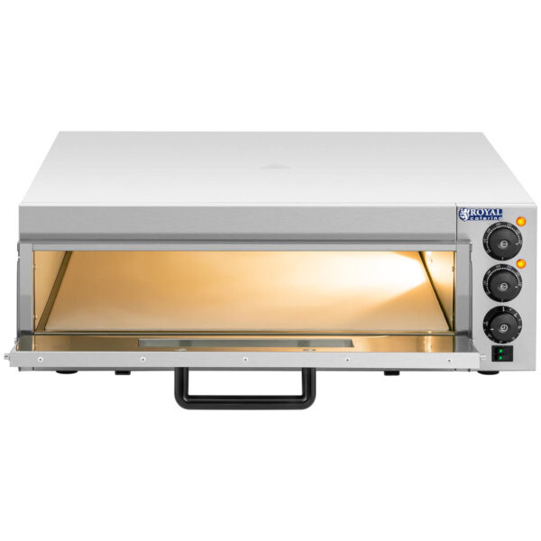 Piec do pizzy jednokomorowy z szybą 1 pizza 60 cm 230 V 3000 W 6 10011584 6