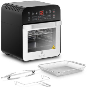 Piekarnik piecyk wielofunkcyjny z rożnem 13 programów 1.6kW 12L 6 Piekarnik piecyk wielofunkcyjny z rożnem 13 programów 1.6kW 12L - obrazek 2