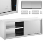 10011660 szafa scienna gastronomiczna z drzwiami przesuwanymi stal 150 x 45 x 60 cm ean 4062859944955 hurtownia sklep tanio