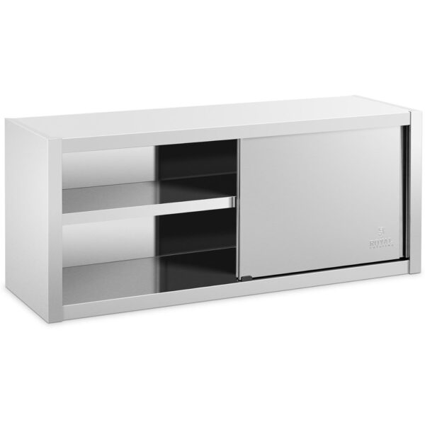 Szafa ścienna gastronomiczna z drzwiami przesuwanymi STAL 140 x 45 x 60 cm 1 10011661 1