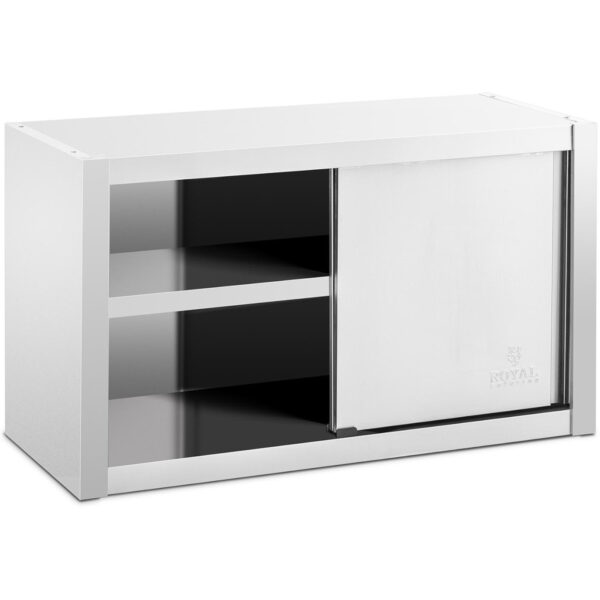 Szafa ścienna gastronomiczna z drzwiami przesuwanymi STAL 100 x 45 x 60 cm 1 10011663 1