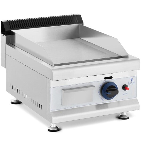 Grill gazowy gładki nastawny na gaz Propan-Butan 0.03 bar 35 x 40 cm 3000 W 1 10011693 1