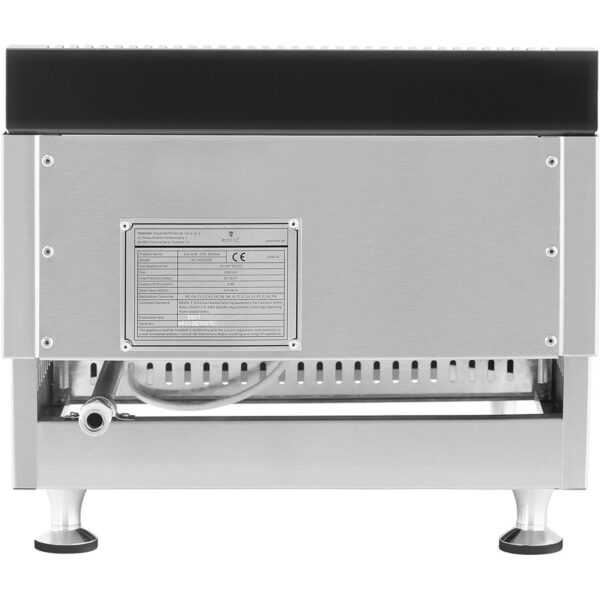 Grill gazowy gładki nastawny na gaz Propan-Butan 0.03 bar 35 x 40 cm 3000 W 5 10011693 5