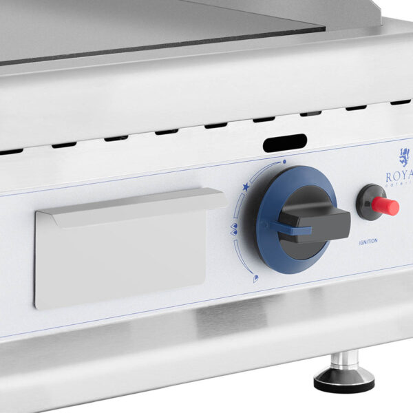 Grill gazowy pojedynczy gładki nastawny na gaz ziemny 0,02 bar 35 x 40 cm 3100 W 3 10011694 3