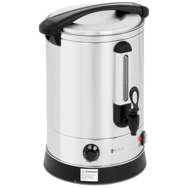 Warnik podgrzewacz do wody grzańca podwójne ścianki stalowy 14.5L 2500 W 1 10011698 1