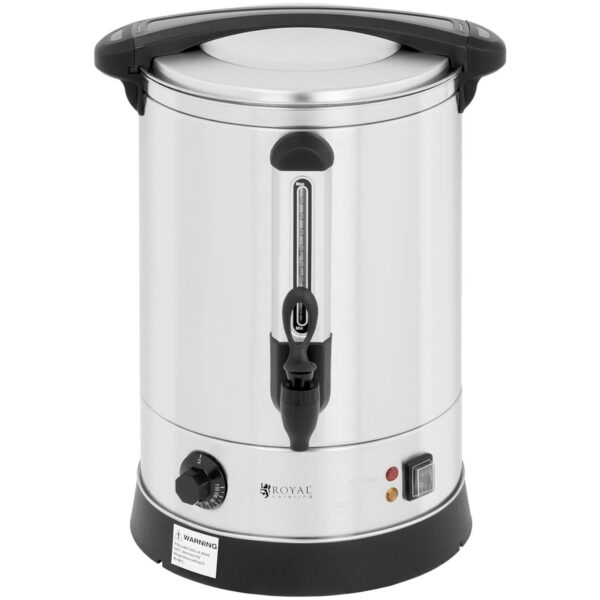 Warnik podgrzewacz do wody grzańca podwójne ścianki stalowy 14.5L 2500 W 5 10011698 5