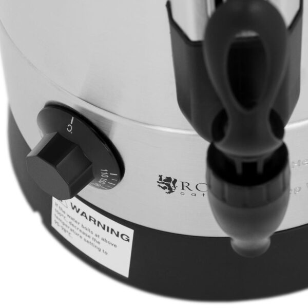 Warnik podgrzewacz do wody grzańca podwójne ścianki stalowy 6.5L 1500 W 3 10011700 3