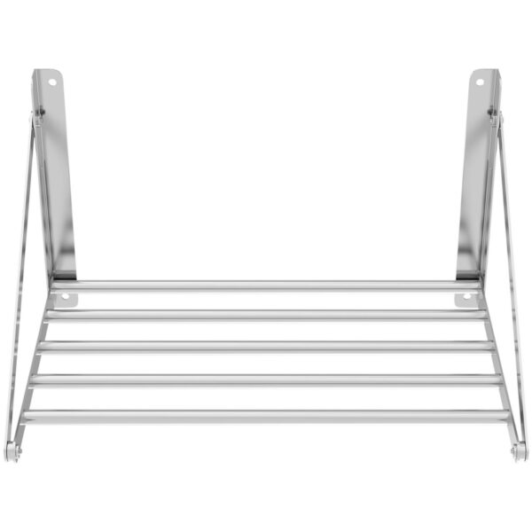 Półka ścienna składana ze stali nierdzewnej do 40 kg 60 x 45 cm 5 10011728 5