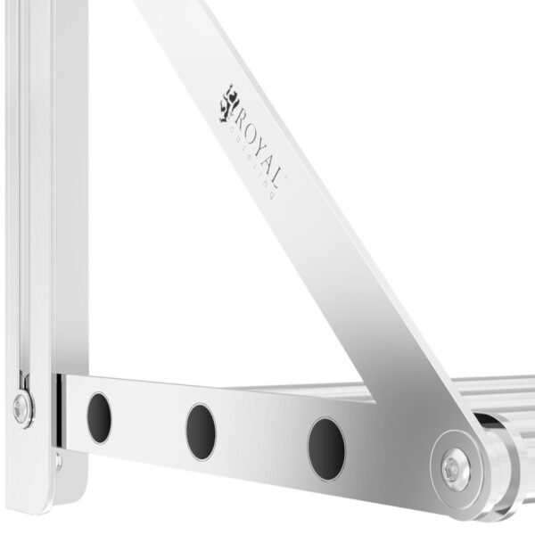 Półka ścienna składana ze stali nierdzewnej do 40 kg 80 x 30 cm 2 10011731 2