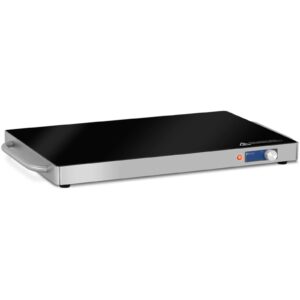 Płyta taca grzewcza szklana cateringowa z regulowaną mocą 60-105 C 240 W 7 Płyta taca grzewcza szklana cateringowa z regulowaną mocą 60-105 C 240 W - obrazek 2