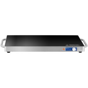 Płyta taca grzewcza szklana cateringowa z regulowaną mocą 60-105 C 240 W 9 Płyta taca grzewcza szklana cateringowa z regulowaną mocą 60-105 C 240 W - obrazek 4