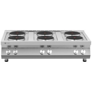 Kuchnia elektryczna 6-płytowa nastawna śr. 22 cm 6 x 2600 W 400 V ITALY 11 Kuchnia elektryczna 6-płytowa nastawna śr. 22 cm 6 x 2600 W 400 V ITALY - obrazek 5