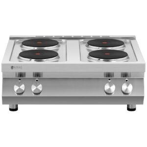 Kuchnia elektryczna 4-płytowa nastawna śr. 22 cm 4 x 2600 W 400 V ITALY 11 Kuchnia elektryczna 4-płytowa nastawna śr. 22 cm 4 x 2600 W 400 V ITALY - obrazek 5