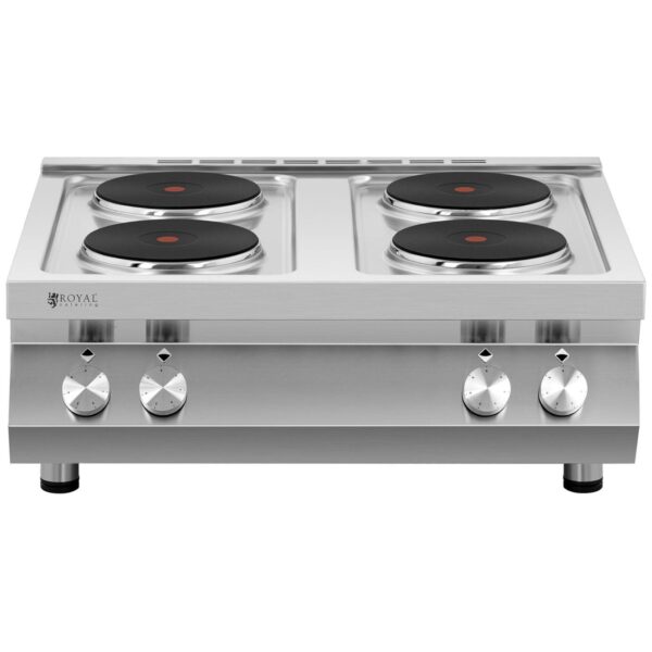 Kuchnia elektryczna 4-płytowa nastawna śr. 22 cm 4 x 2600 W 400 V ITALY 4 10011762 4