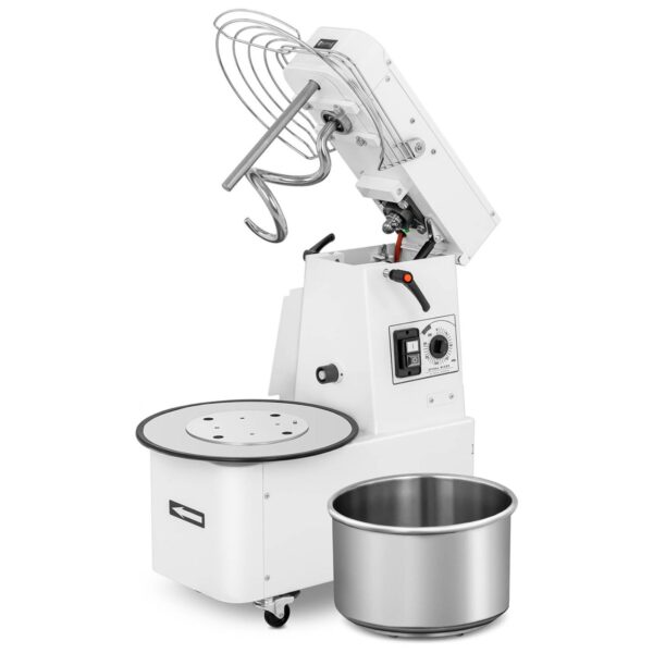 Miesiarka planetarna mikser spiralny do ciasta z wyjmowaną dzieżą 15 l 48 kg/h 750 W ITALY 1 10011790 1