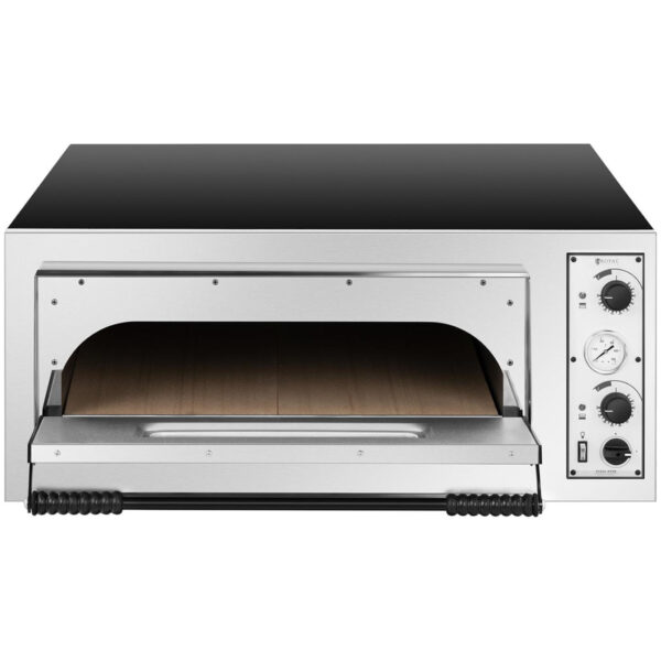 Profesjonalny piec do pizzy elektryczny jednokomorowy 6 pizz śr. 32 cm 400 V 7200 W ITALY 6 10011803 6