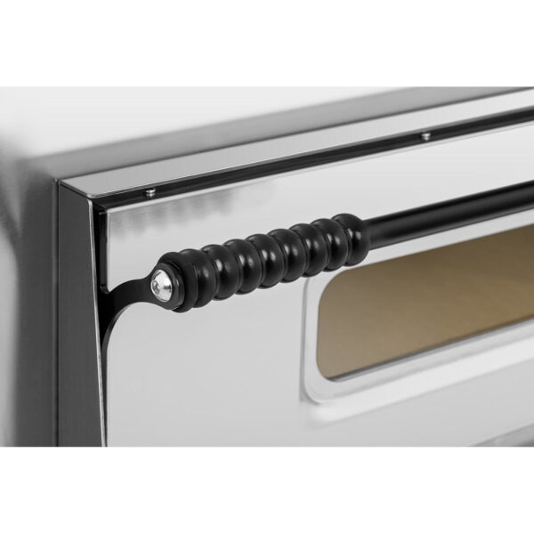 Profesjonalny piec do pizzy elektryczny dwukomorowy 8 pizz śr. 32 cm 400 V 9400 W ITALY 3 10011804 3