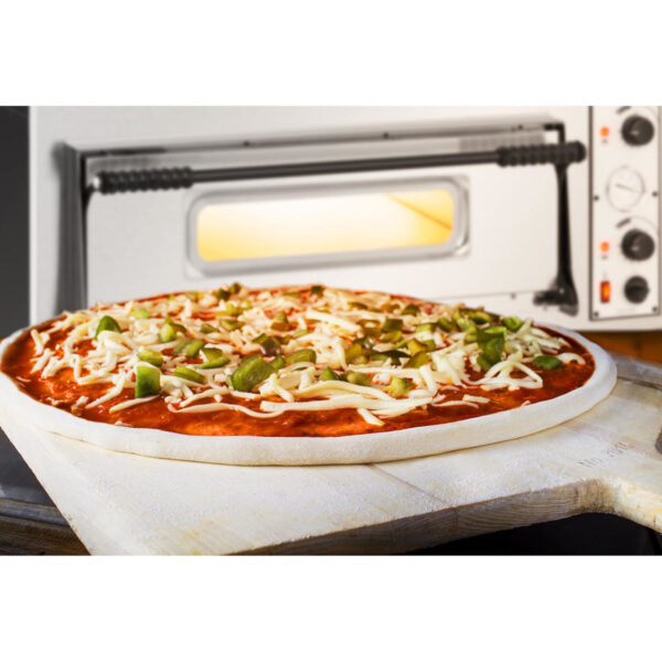 Profesjonalny piec do pizzy elektryczny dwukomorowy 8 pizz śr. 32 cm 400 V 9400 W ITALY 4 10011804 4