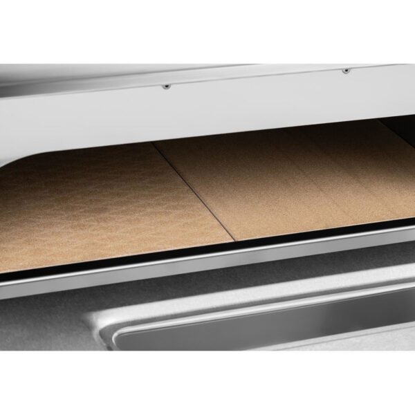 Profesjonalny piec do pizzy elektryczny dwukomorowy 8 pizz śr. 32 cm 400 V 9400 W ITALY 5 10011804 5