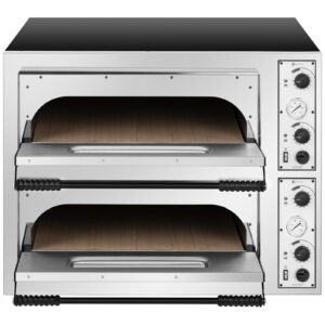 Profesjonalny piec do pizzy elektryczny dwukomorowy 8 pizz śr. 32 cm 400 V 9400 W ITALY 14 Profesjonalny piec do pizzy elektryczny dwukomorowy 8 pizz śr. 32 cm 400 V 9400 W ITALY - obrazek 7