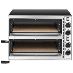 Piec do pizzy dwukomorowy z szybą 2 pizze śr. 32 cm 230 V 3200 W ITALY 14 Piec do pizzy dwukomorowy z szybą 2 pizze śr. 32 cm 230 V 3200 W ITALY - obrazek 7
